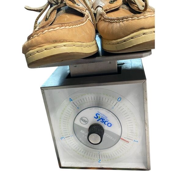 Sperry Topsider Womens 8.5M Leather Eyelet Round Toe Slip On Boat Shoes - Picture 9 of 9